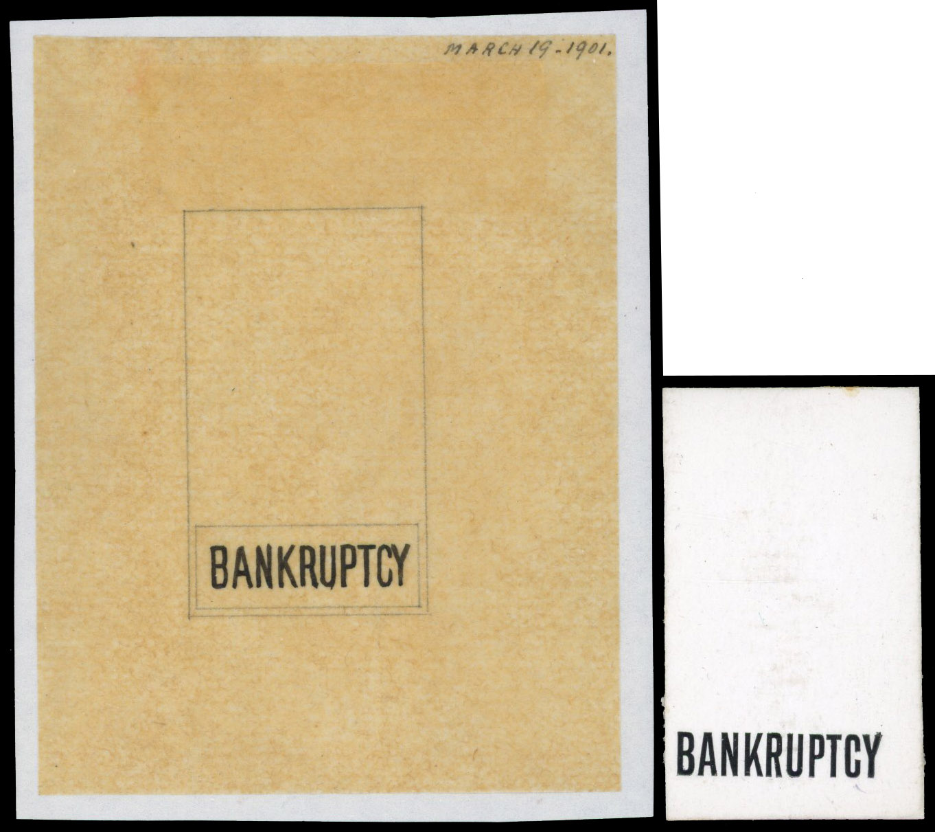 GB Great Britain Revenue BANKRUPTCY KEVII value tablet essay