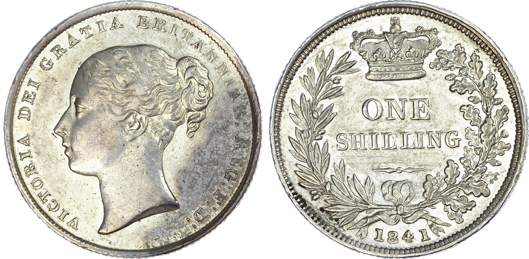 Victoria (1837-1901), Shilling, 1841