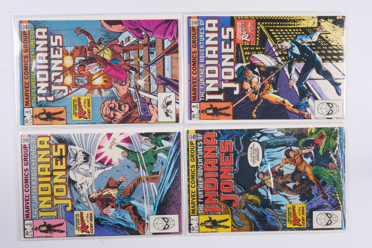 Further Adventures of Indiana Jones (Marvel Comics, 1983-85) Bundle of 12