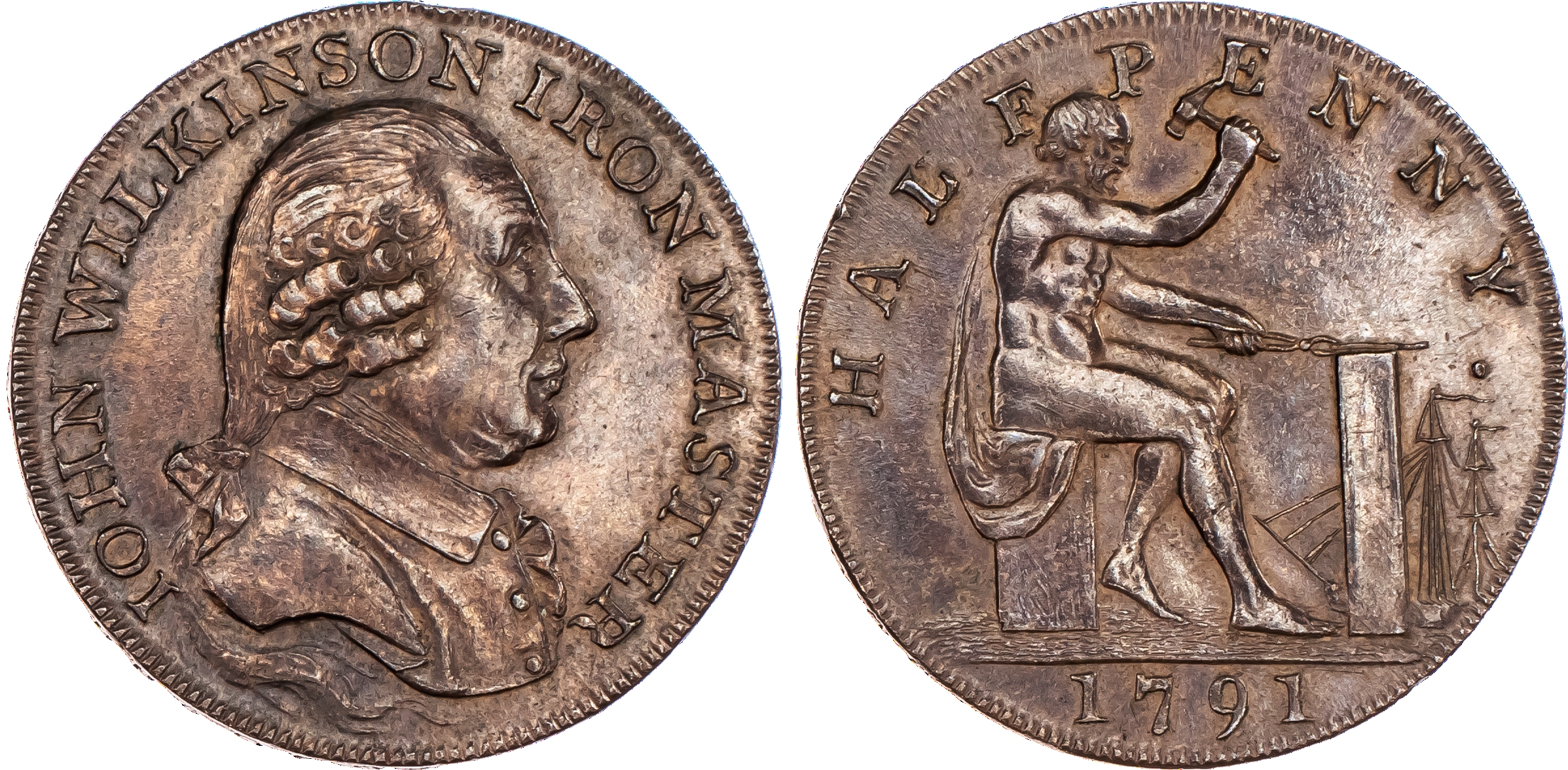 West Midlands, John Wilkinson Halfpenny...