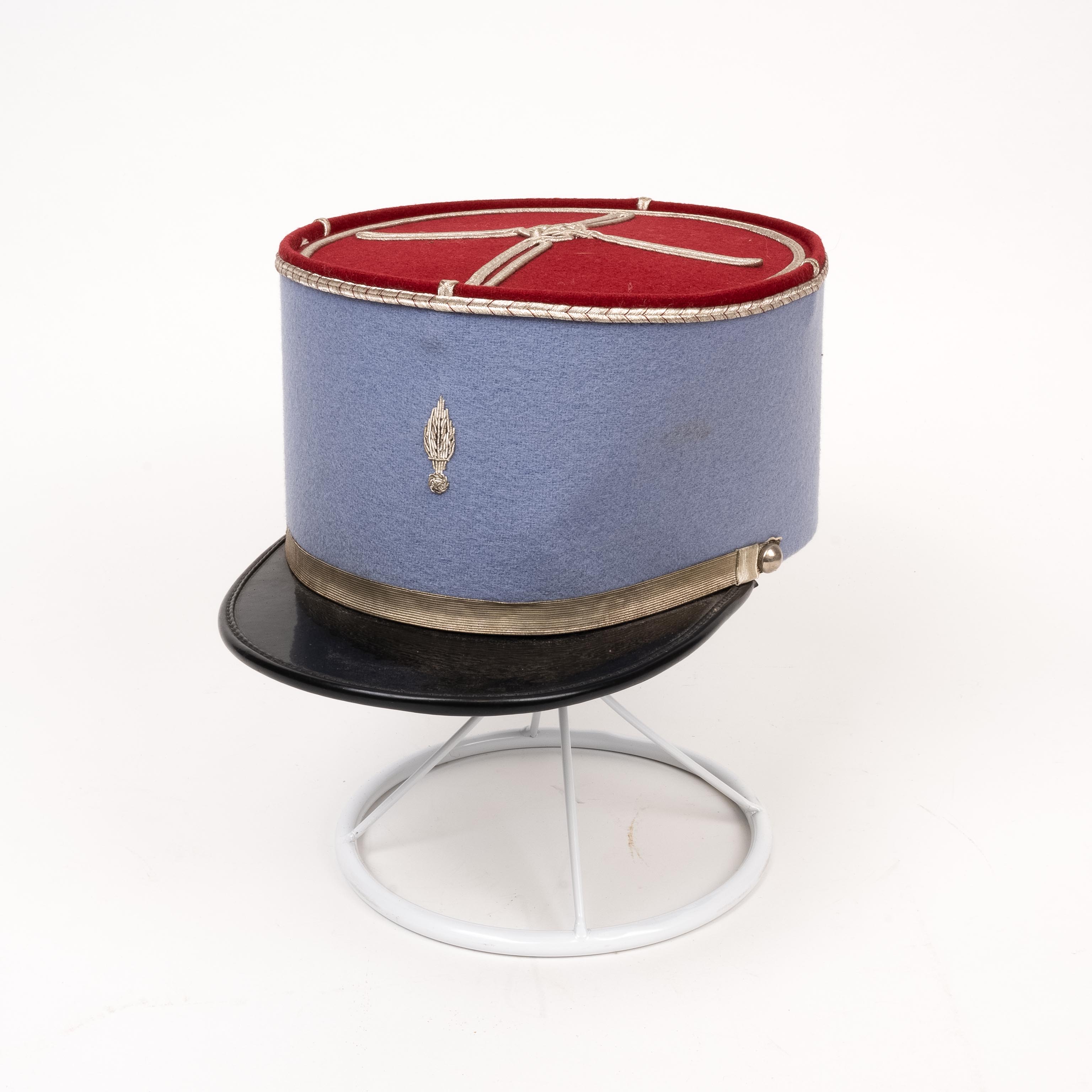 French Paratrooper Steel Helmet, Spanish Steel Helmet, French Army Kepi