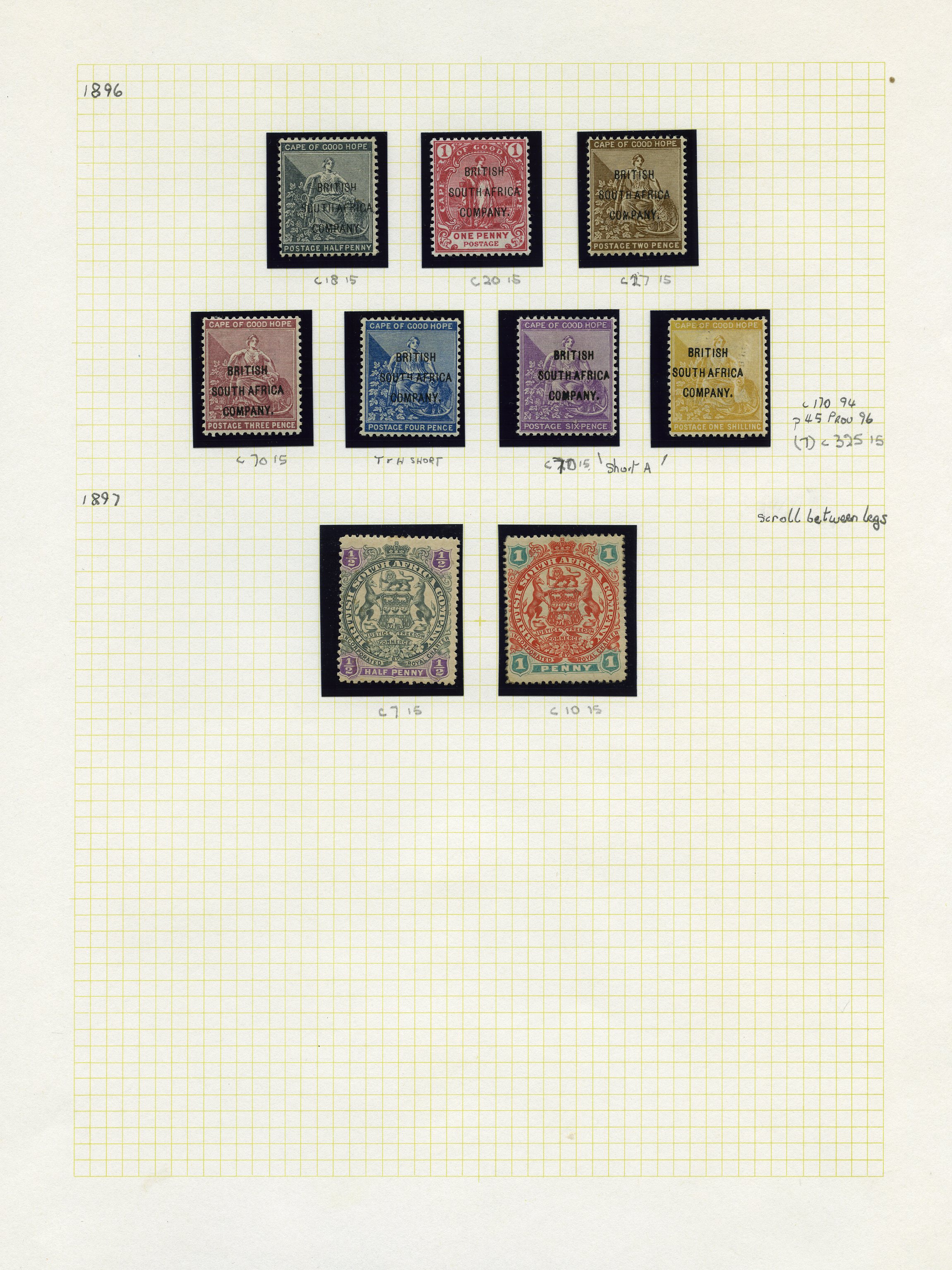 Mainly mint collection 1892 to 10s (2), 1892...