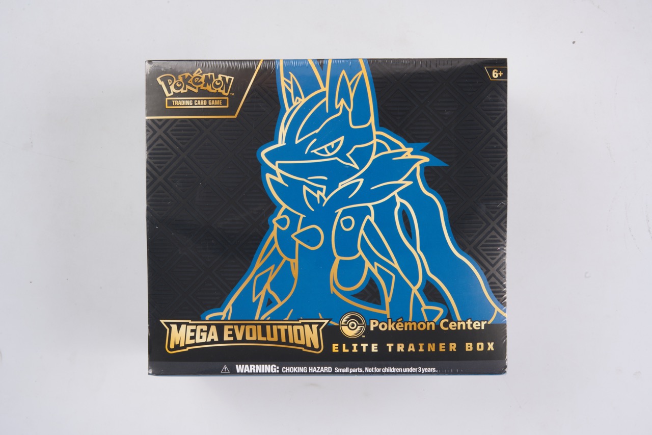 Pokemon Center Mega Evolution Lucario Elite Trainer Box - Sealed