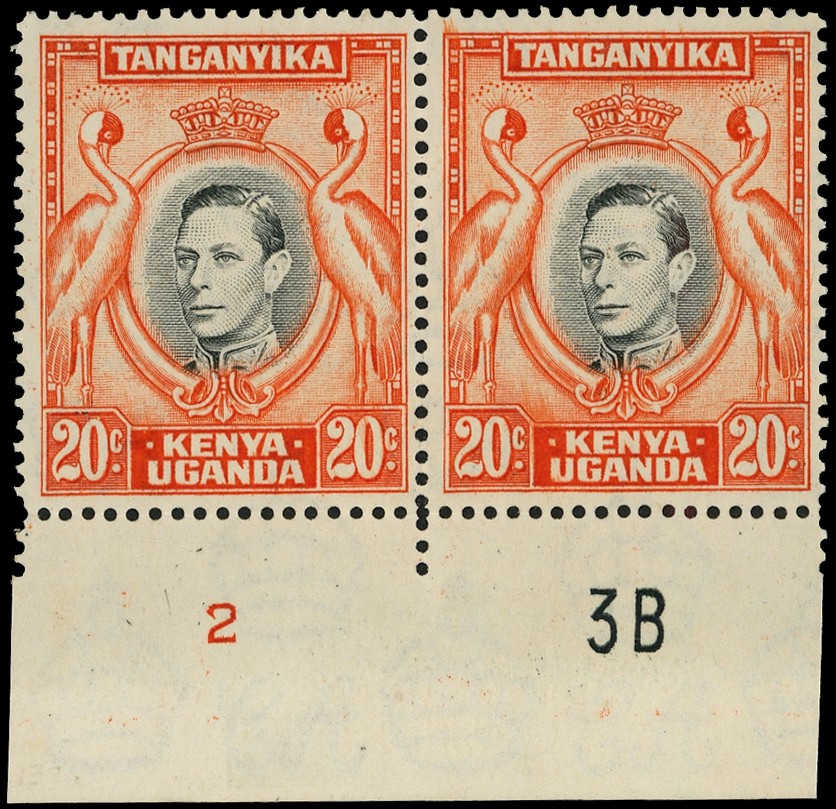 KUT SG 139a Plate pair...