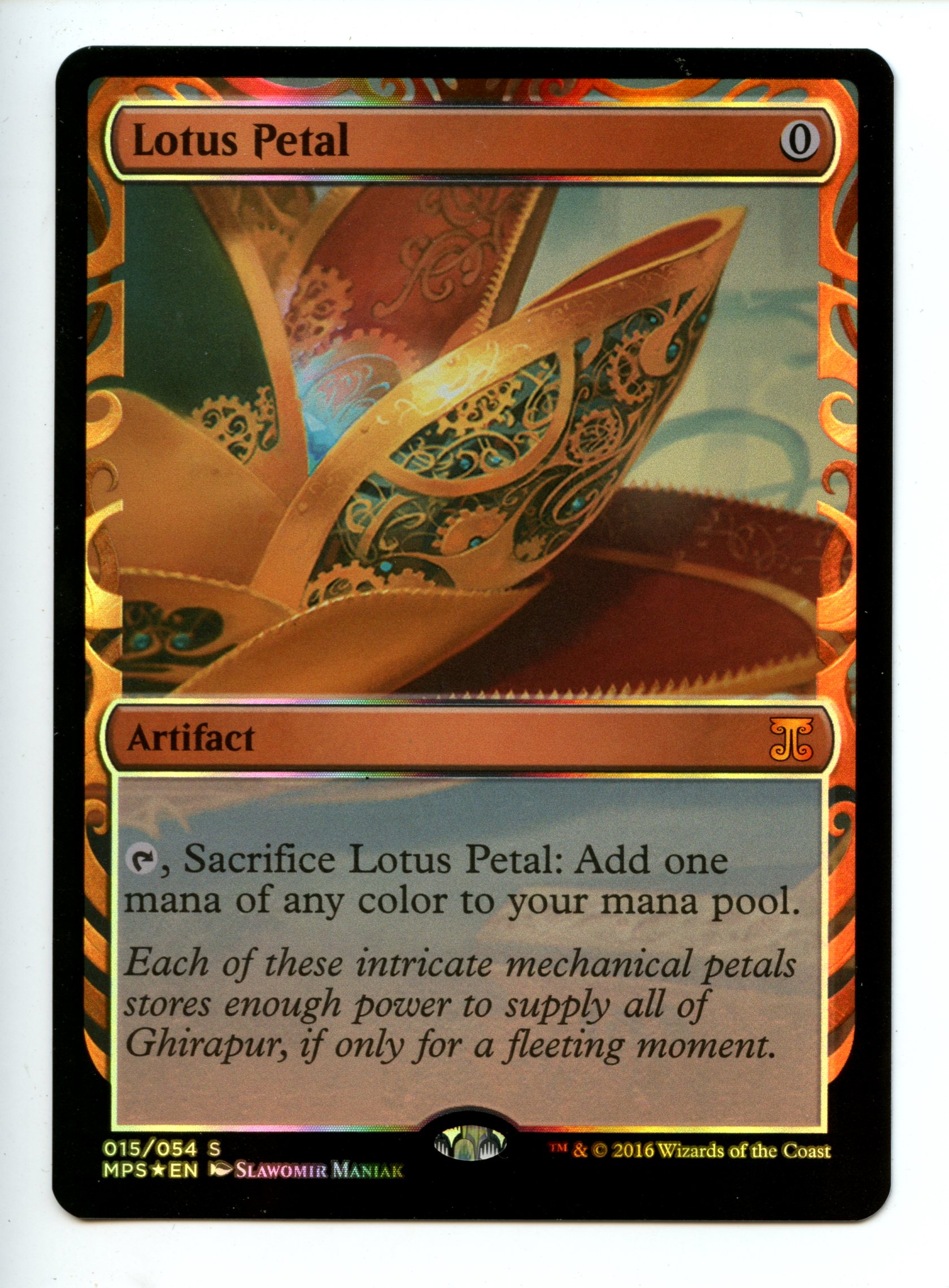 Magic the Gathering - Lotus Petal - Kaladesh Inventions - Near Mint