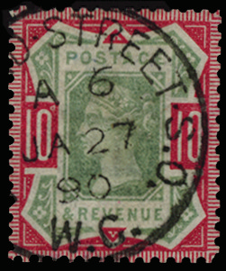 GB 1890 (ESSAY) SG210var