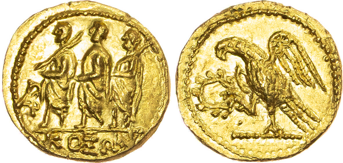 Skythia, Koson (c. Mid 1st Century BC) AV Stater, 8.42g.
