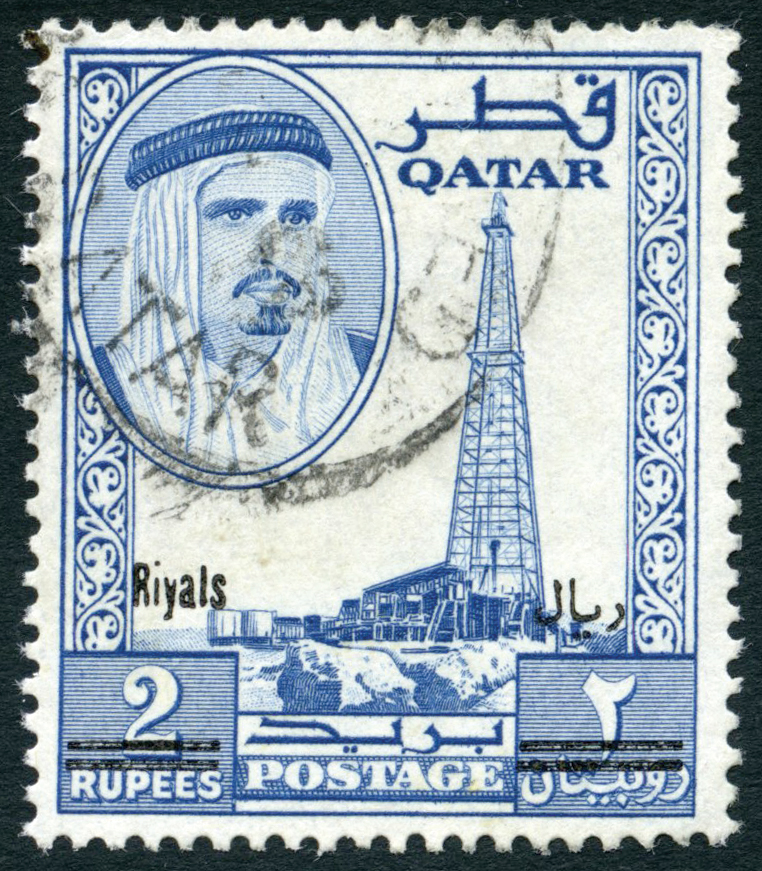 1966 2r on 2r ultramarine, used with part registered cancel. SG 149, cat...