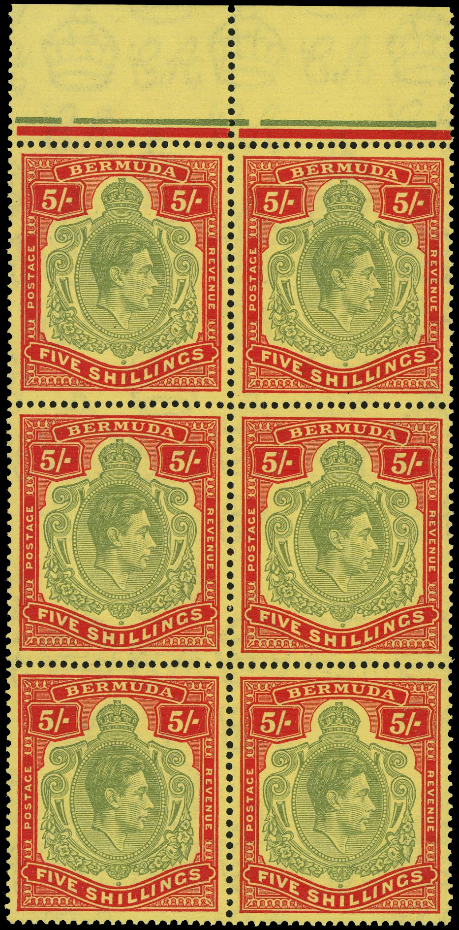 Bermuda SG 118d, df block mint