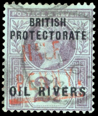 Niger Coast SG 12 used