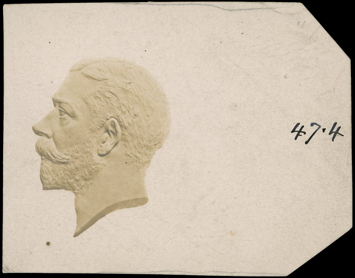 Great Britain Bas relief plaque bromide 