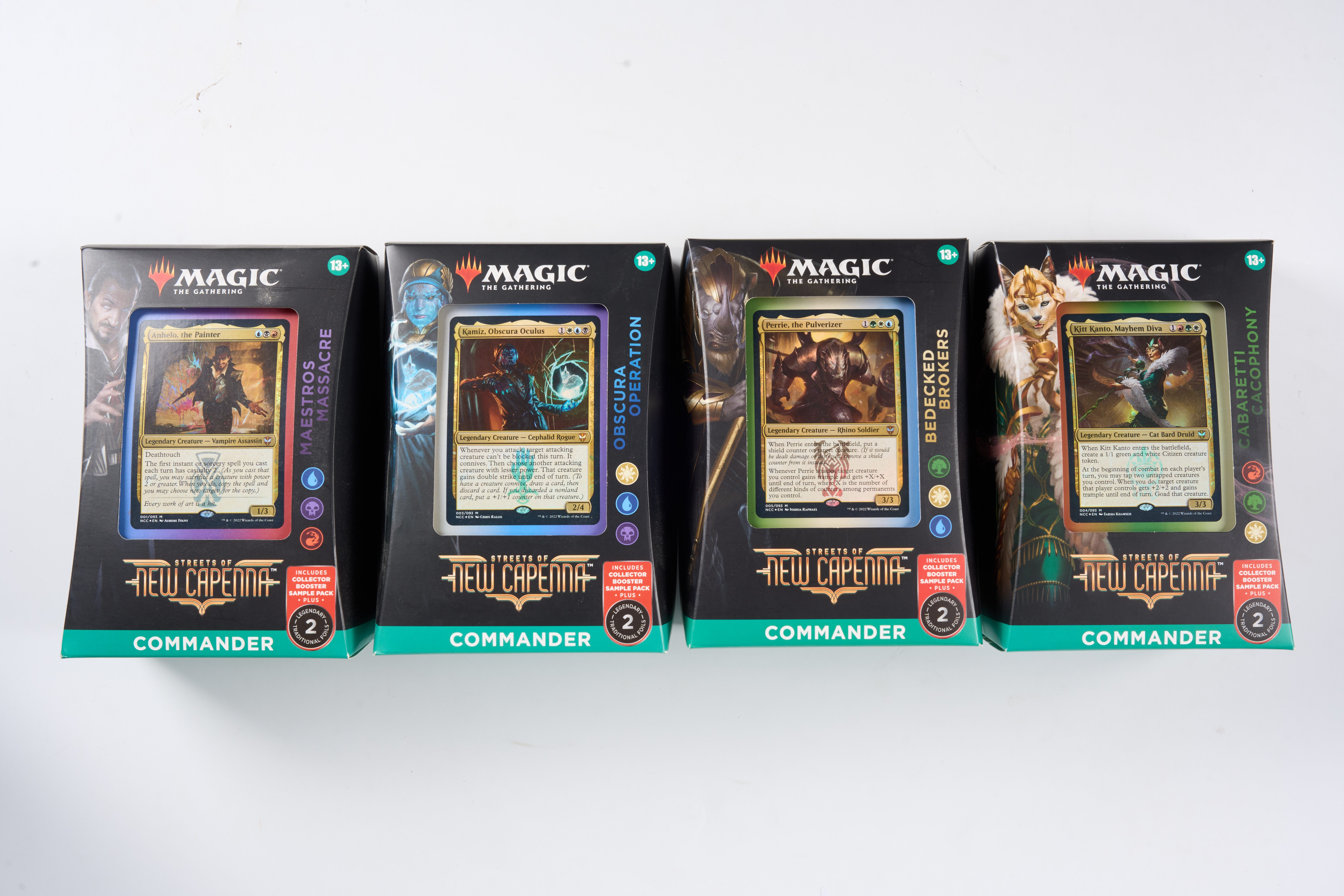 Streets of New Capenna Commander Deck Bundle (X4 Decks)
