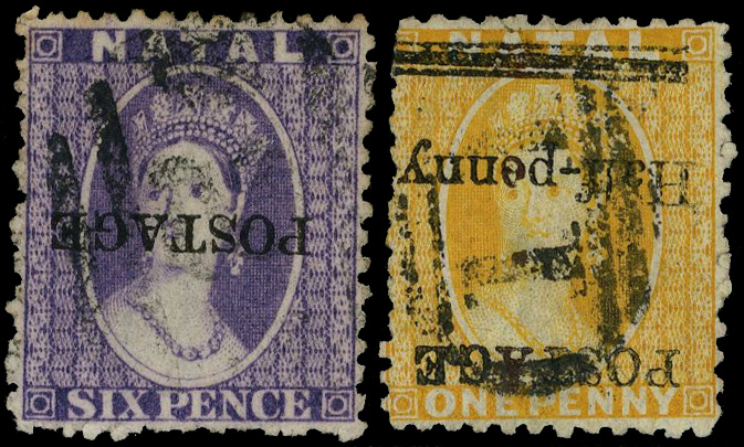 Natal SG 83b, 91a used