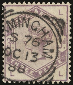 1883 3d Lilac. Very fine used example neatly...