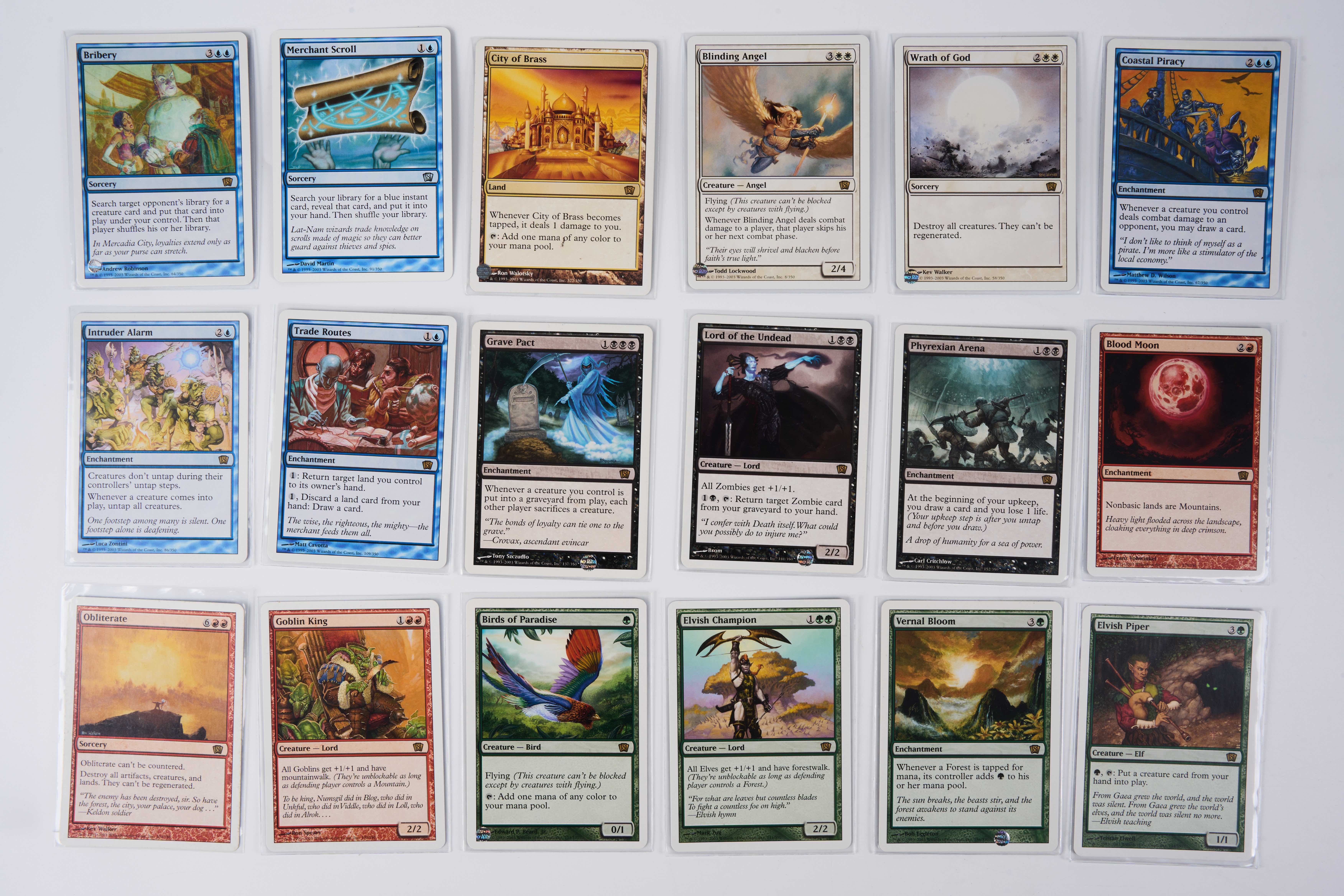 Eighth Edition Partially Completed Set