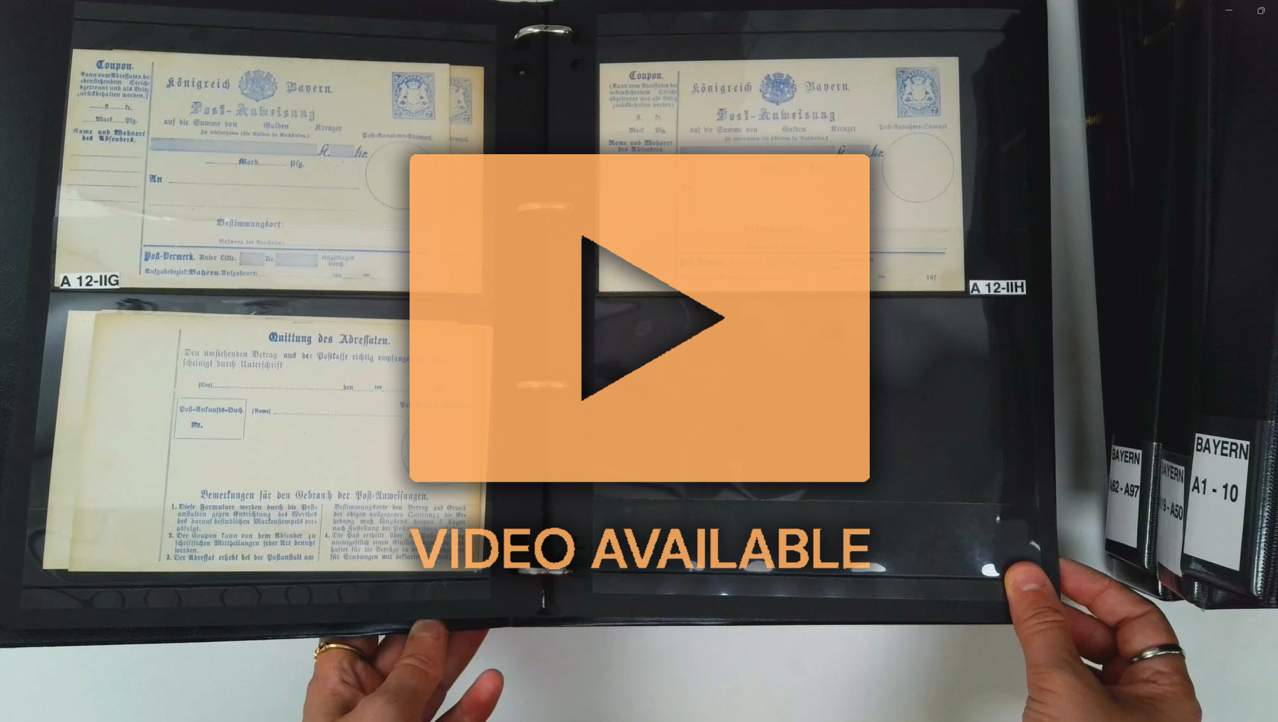 Germany Bavaria Postal Stationery Postanweisung collection