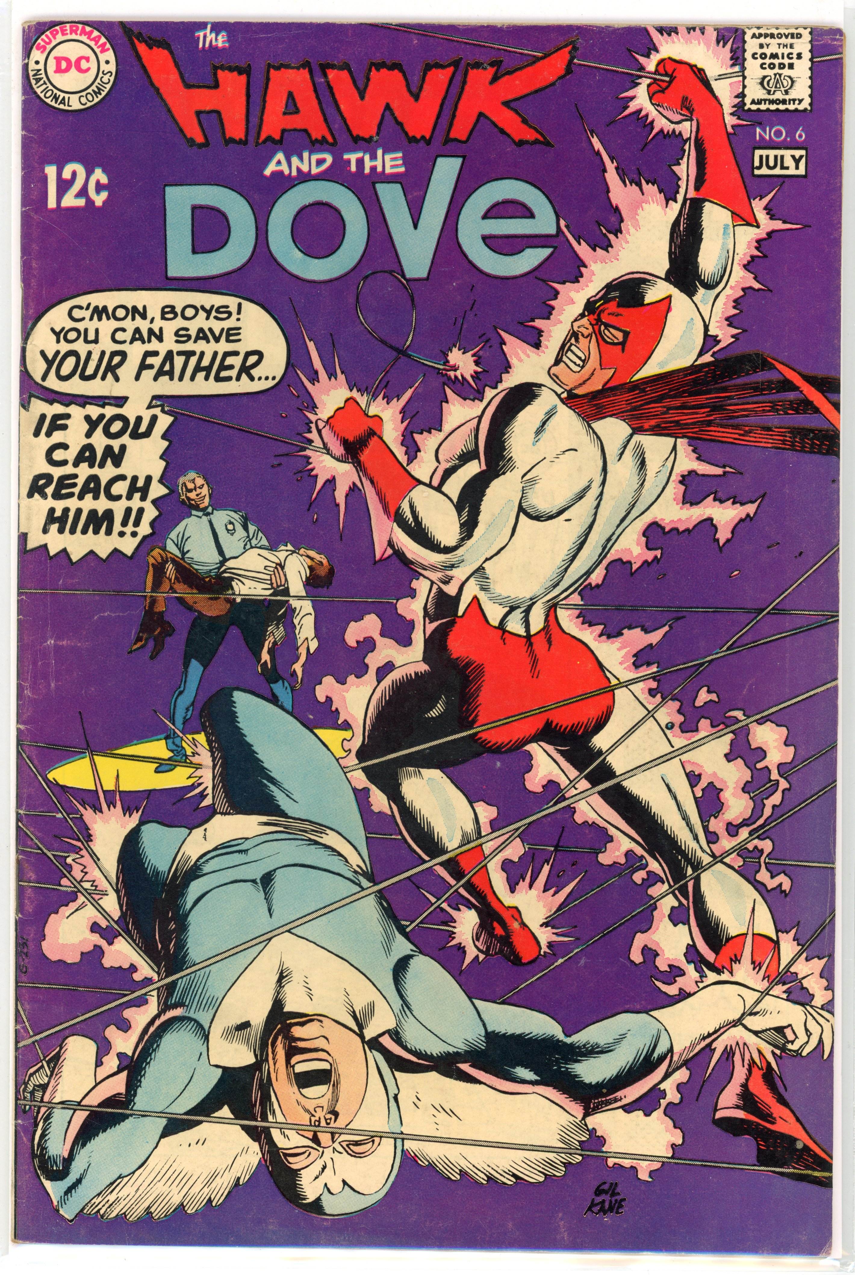 The Hawk and The Dove #6 (DC Comics, 1969)