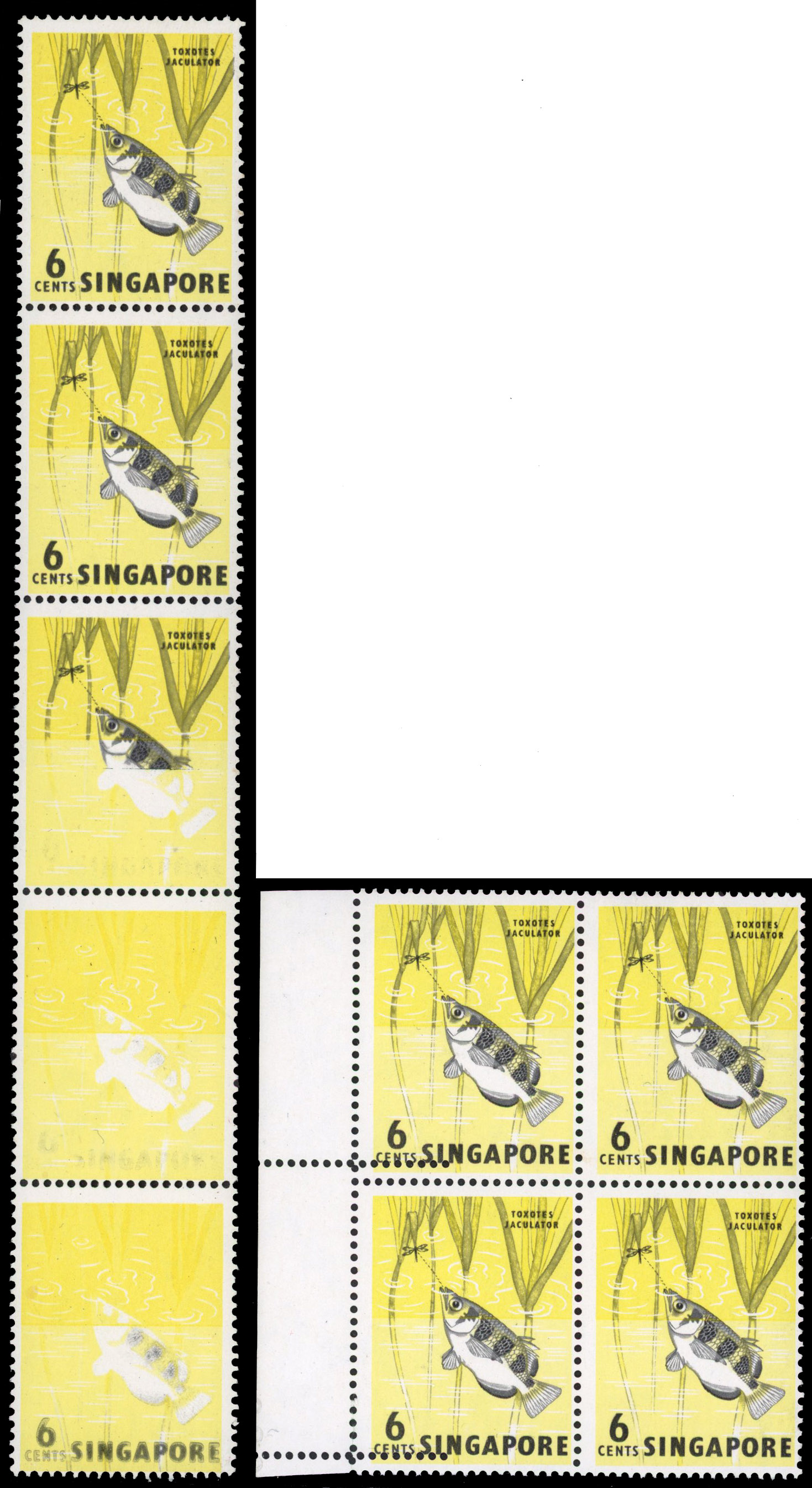 Singapore SG 67 vars mint