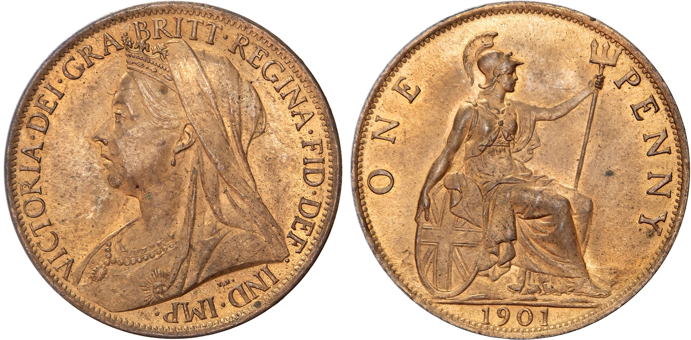 Victoria (1837-1901) Penny, 1901.