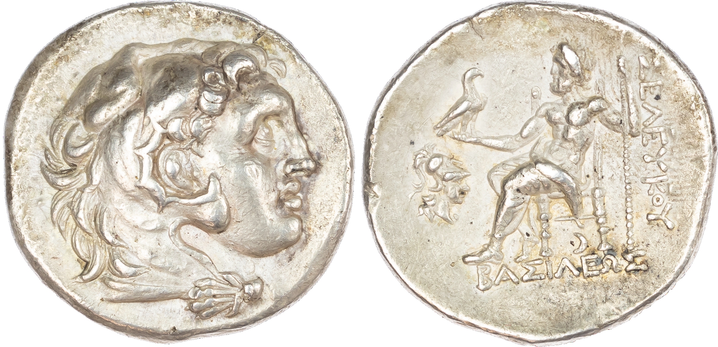 Seleucid Empire, Antiochos I Soter (281-261 BC) AR Tetradrachm, mint of Pergamon, struck under Philetairos in the name of