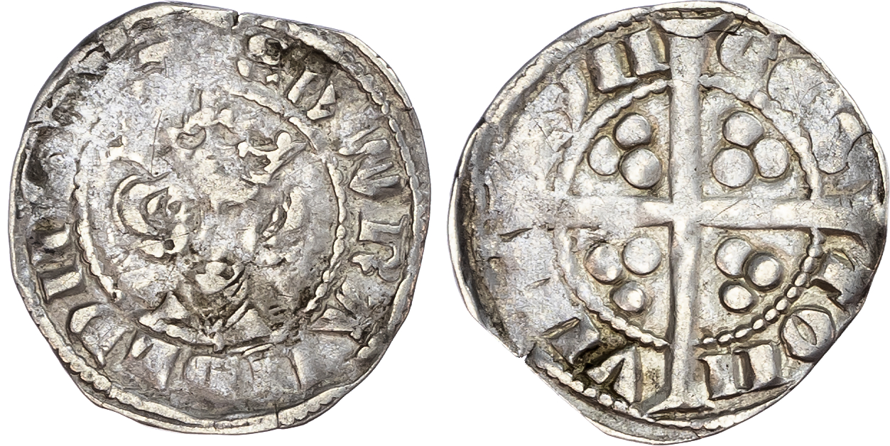 Edward I (1272-1307), Penny, New Coinage (1279-1307), Kingston-upon-Hull mint, class 9b. 