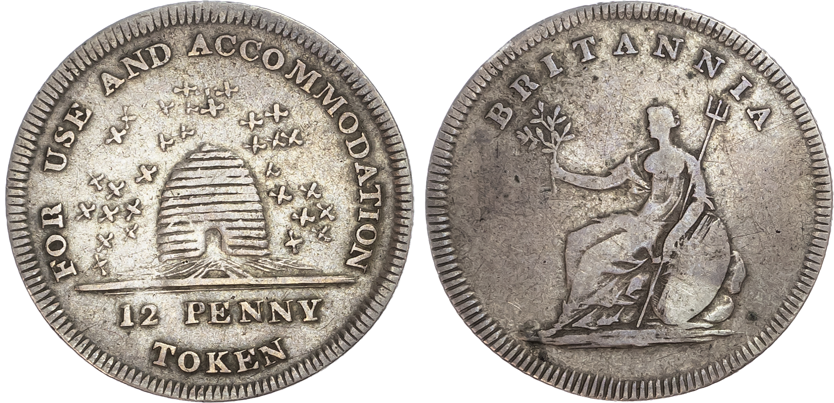 Not Local. Silver shilling. 