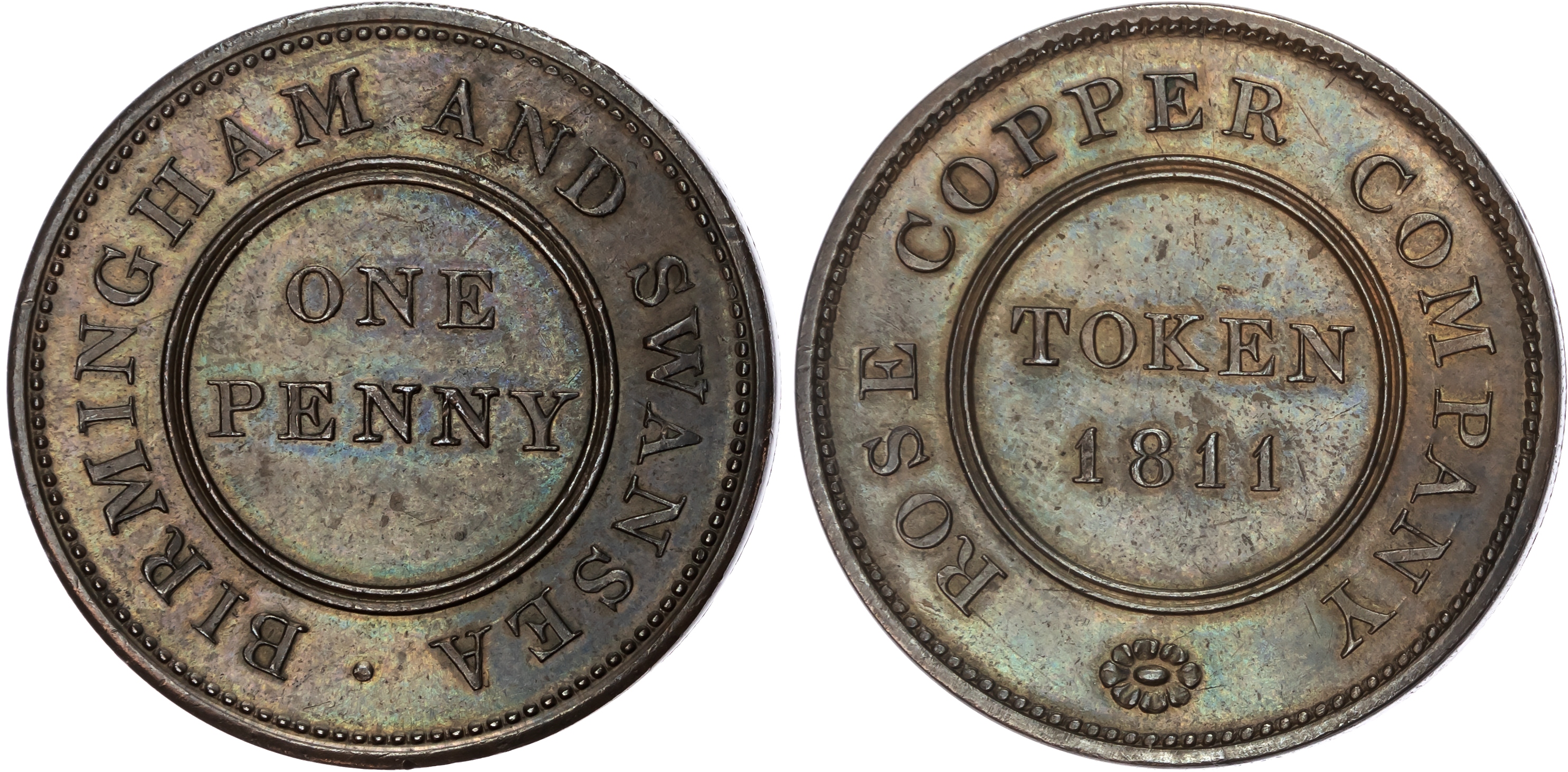 BIRMINGHAM & SWANSEA, Warks. & Glams. Rose Copper Co. (cartel of local copper using companies, including Matth…