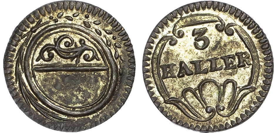 Europe. Lot of 12 Coins, Silver and base metal. 1827-1924.