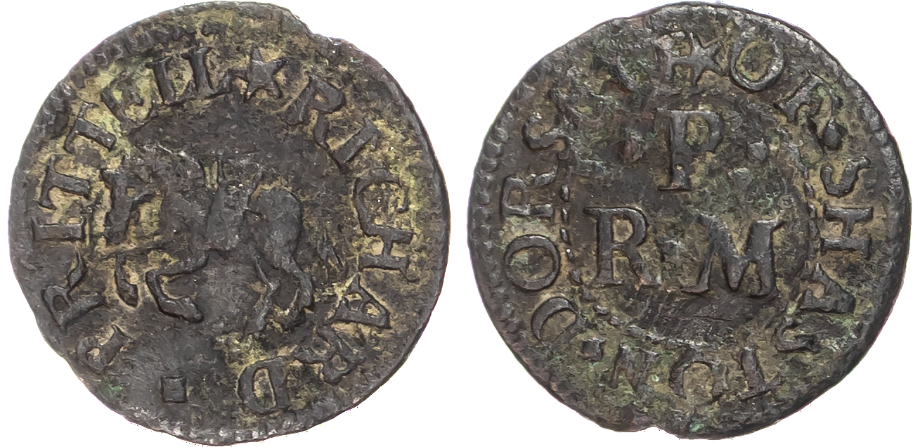 Dorset, Shaftesbury, Richard Prittel [M] (carrier) Farthing nd.