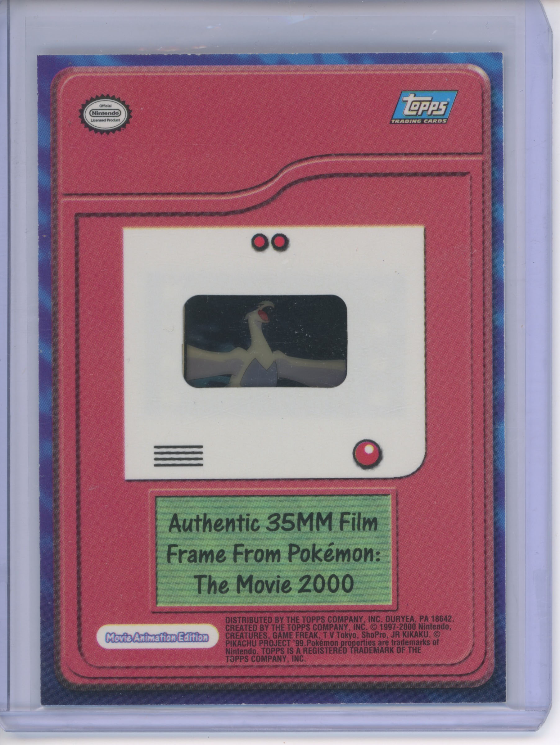 Pokémon Topps - Authentic Film Cell - Pokémon The Movie 2000