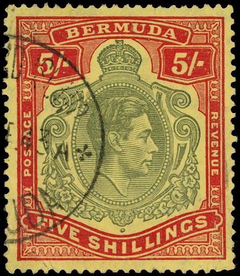 Bermuda SG 118c used