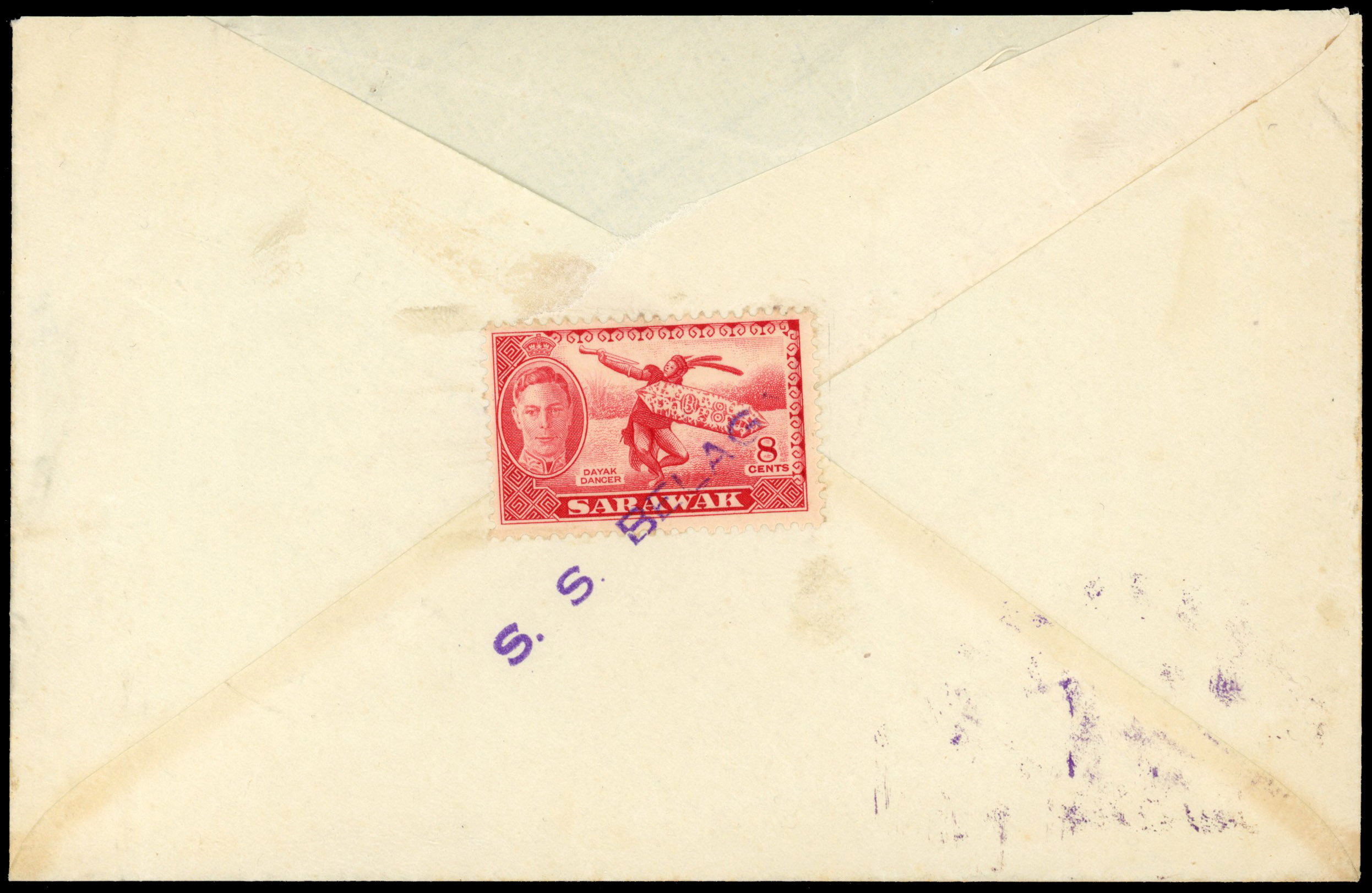 Sarawak SS Belaga consignee's letter