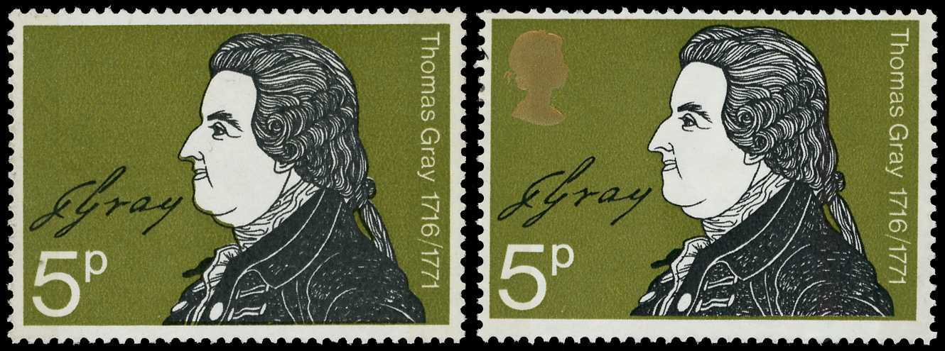 1971 5p Literary Anniversaries. Superb...