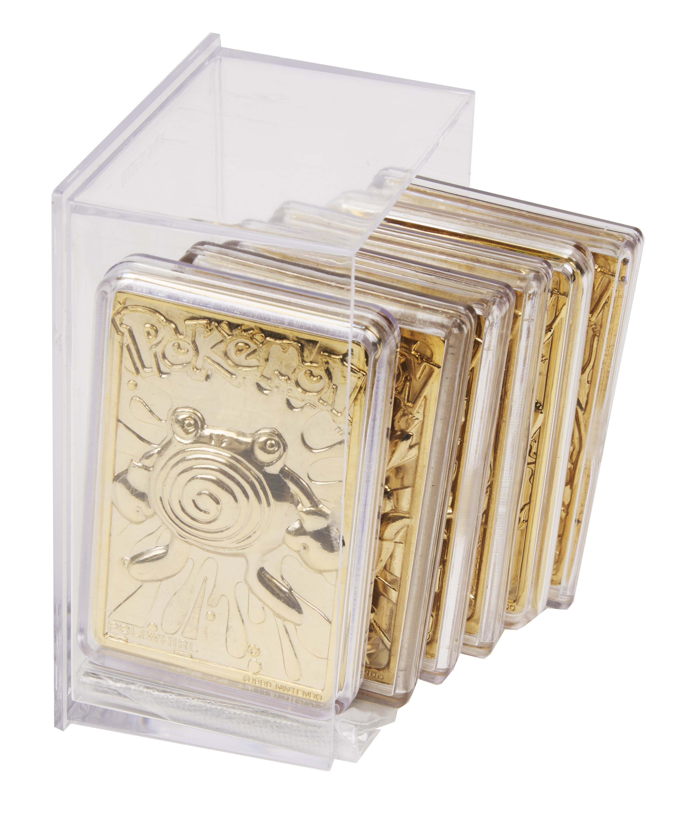 Pokémon - 1999 Burger King 23k Gold Plated Trading Cards Full Set