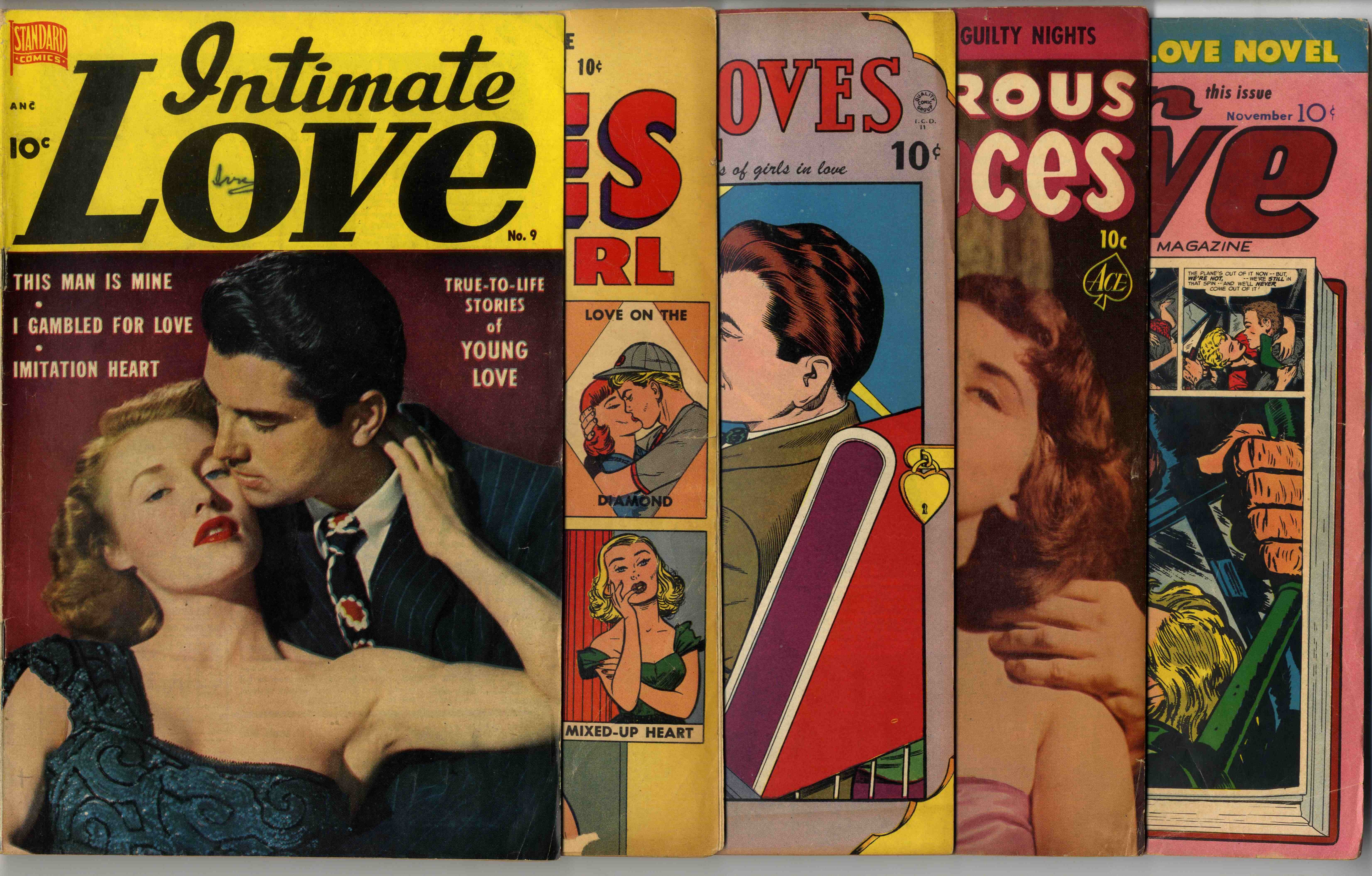 †Group of Romance Comics (Various Publishers, 1940s-1950s) Bundle of 12 Issues