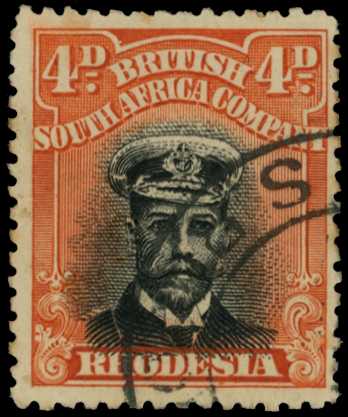 1918-21 4d Head Die IIIB, perf 14, toned...