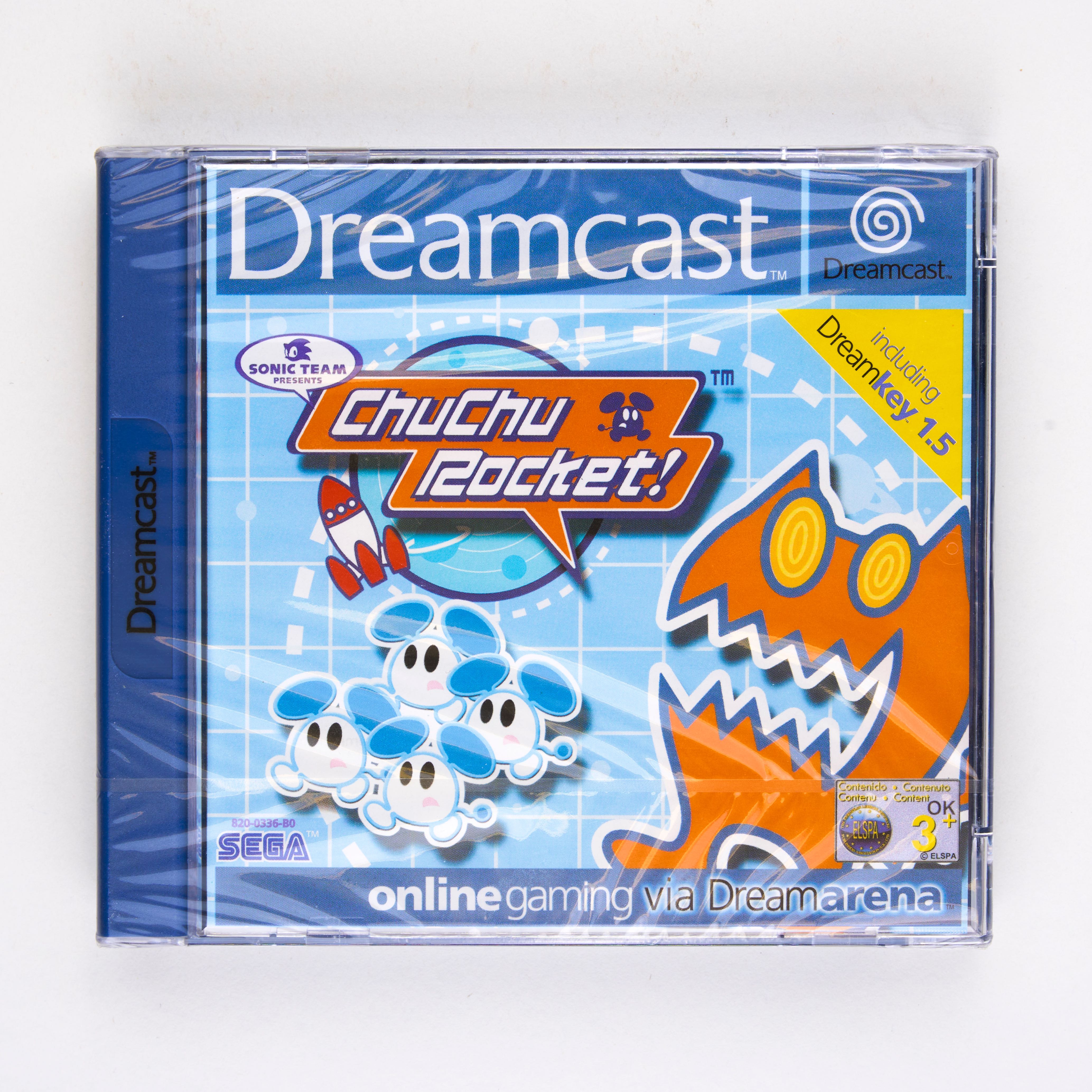 SEGA - Chu Chu Rocket!  - Dreamcast - Sealed 