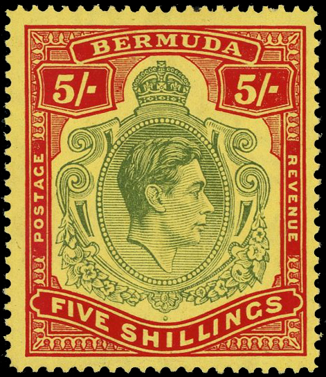 Bermuda SG 118bc mint