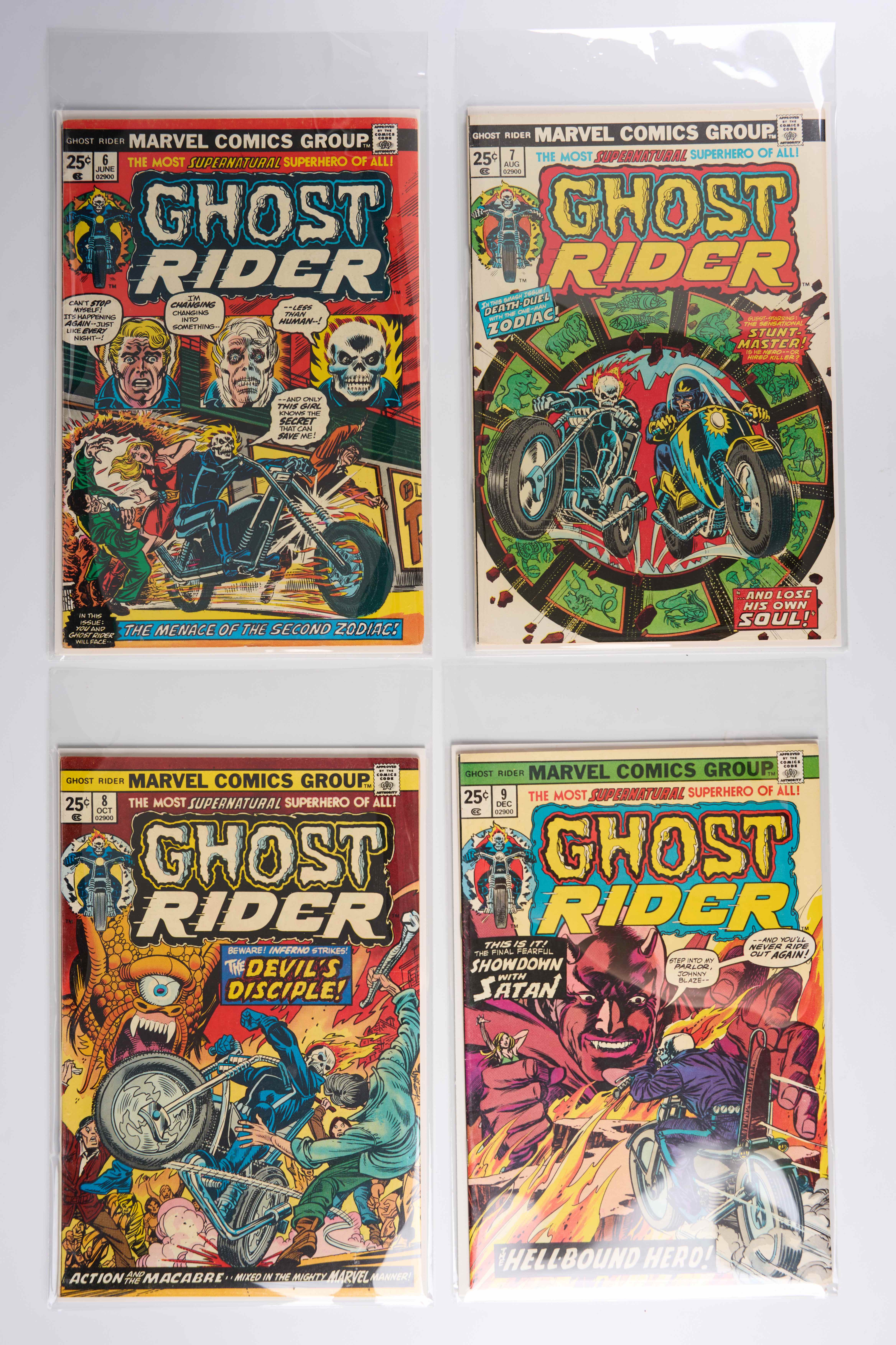 Ghost Rider 1st Ongoing Series Incomplete Run #6-#65 (Marvel Comics, 1974-1982) Bundle of 50