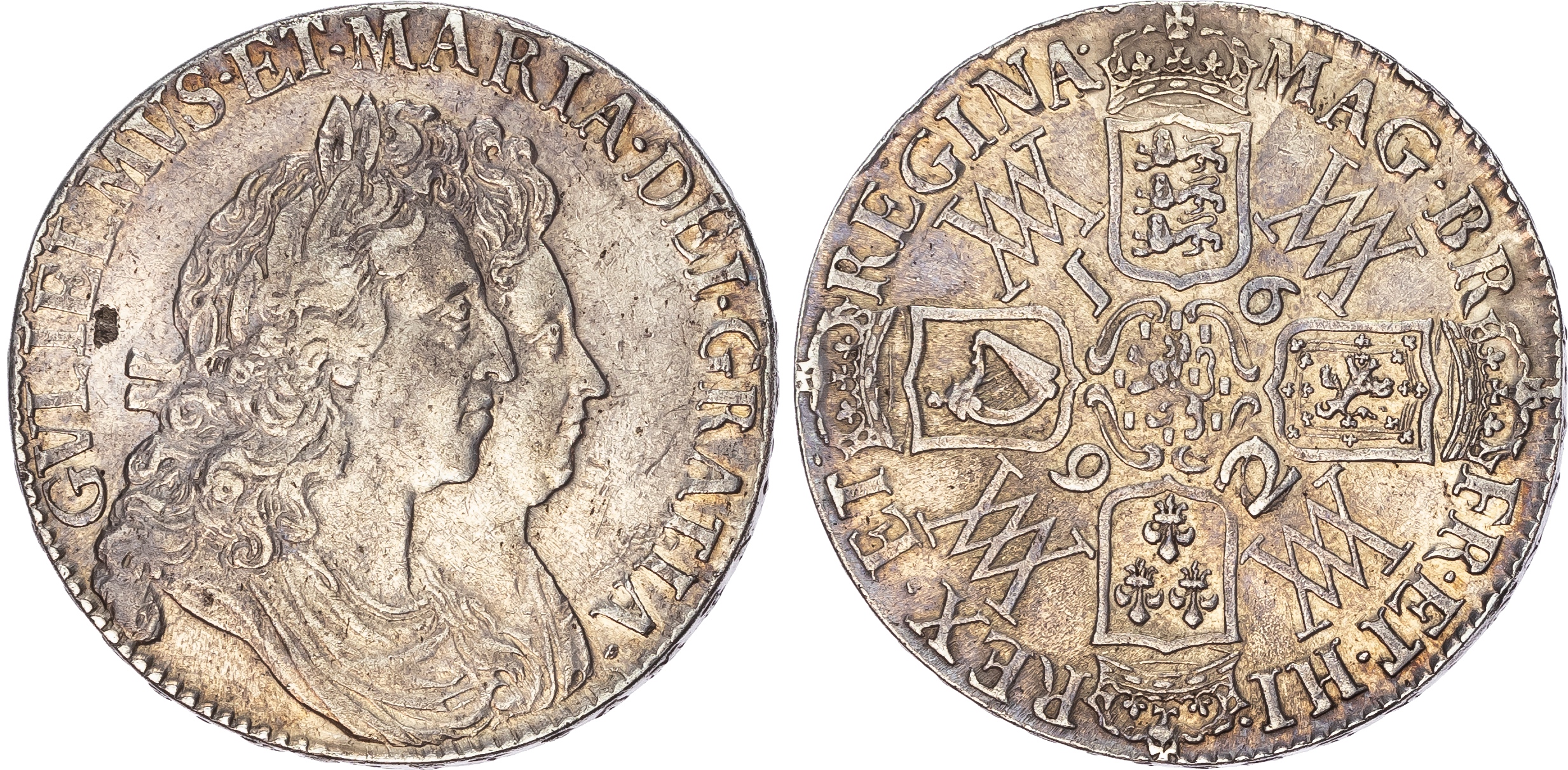 William and Mary (1689-94), Crown, 1692