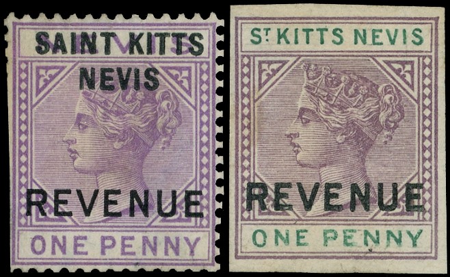 1885 Pair of QV small format key type...