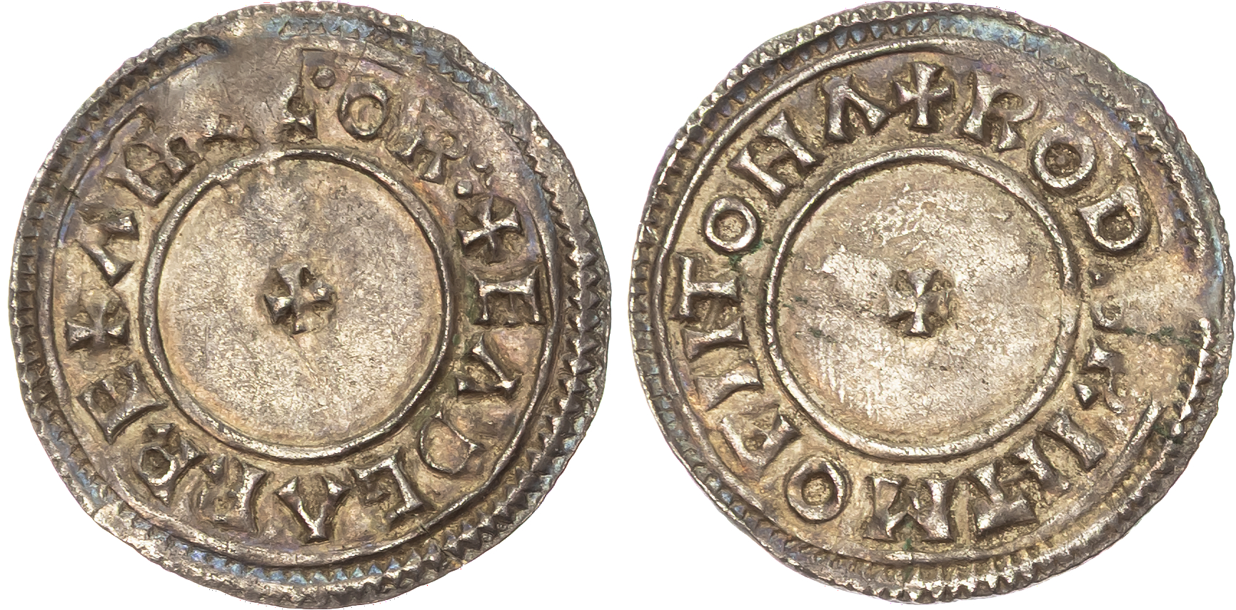 Eadgar (959-975) Penny, Circumscription Type, Winchester mint, moneyer RODBRIIT. 