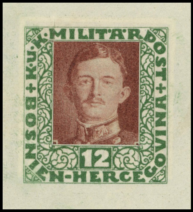 BOSNIA 1917 composite proof