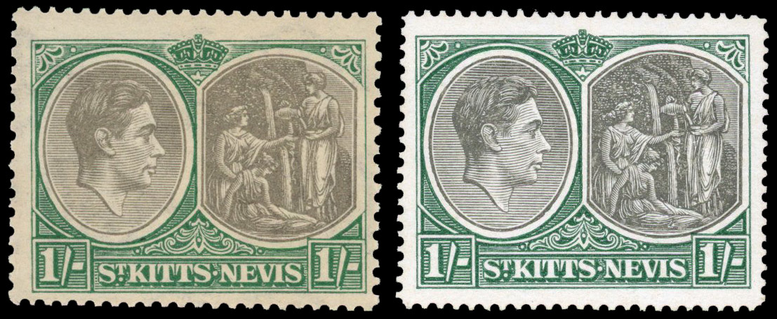 St Kitts-Nevis SG 75a, ba mint