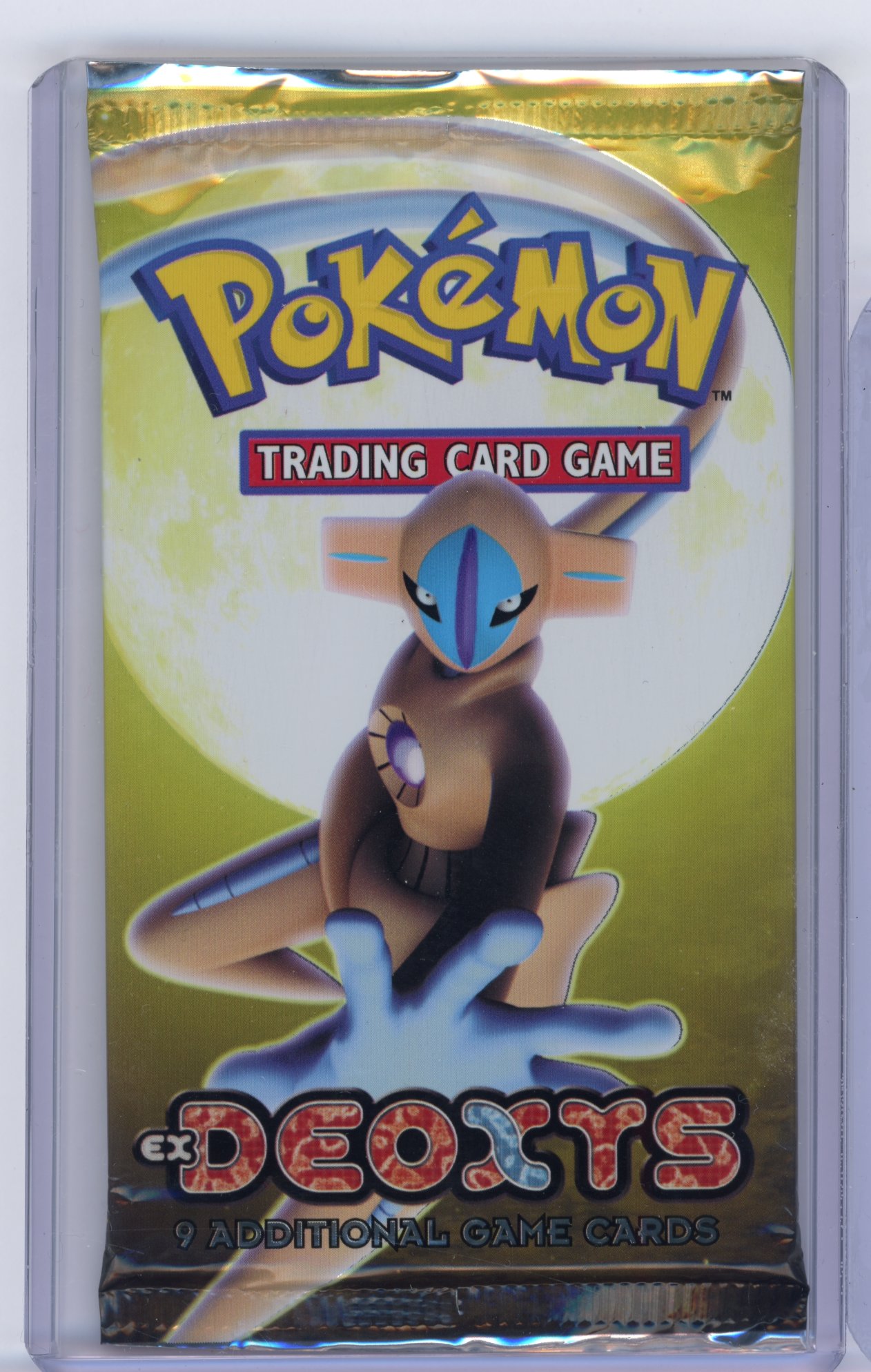 EX Deoxys Sealed Booster Pack - Deoxys Normal Forme Artwork (17.55g)