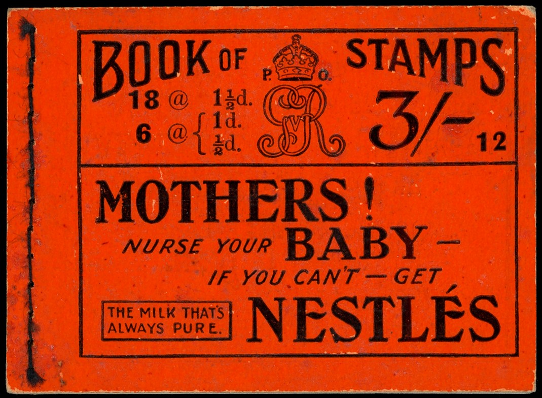 1919 (July) 3s. (Edition 12), orange cover booklet