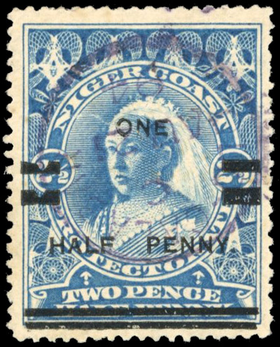 Niger Coast SG 65 used
