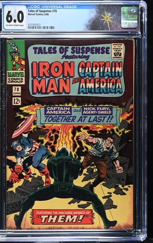 Tales of Suspense #78 CGC 6.0 "Crescendo!" (Marvel Comics, 1966) Off-white to white pages