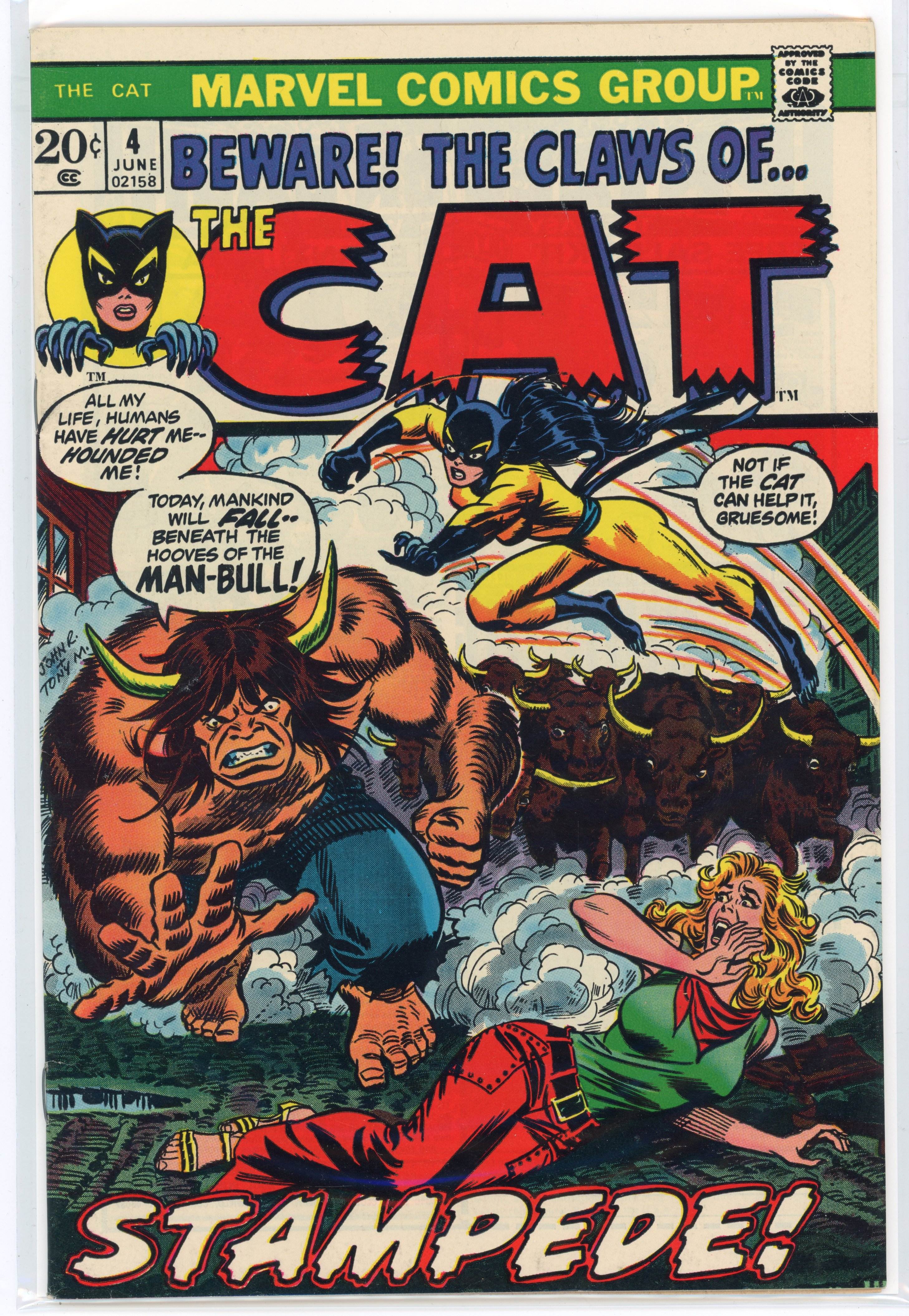 The Cat #4 (Marvel Comics, 1973)