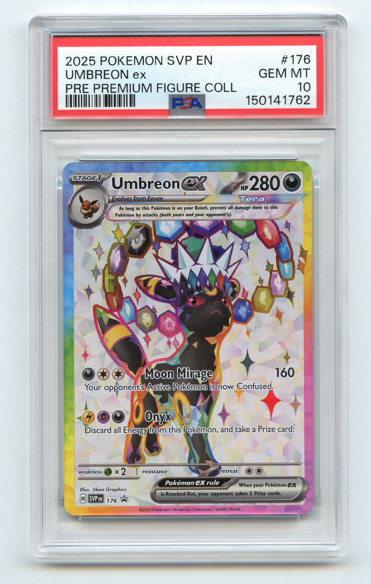 PSA 10 Umbreon ex #176 SVP - Premium Figure Collection